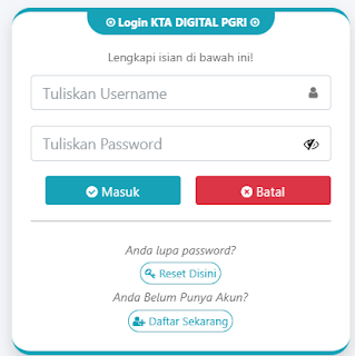 Register PGRI Ogan Komering Ulu Selatan - Persatuan Guru Republik Indonesia Cabang Ogan Komering Ulu Selatan